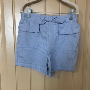 Finding Foxtale Sky Blue High Waist Girls Shorts Chambray size 7 New!